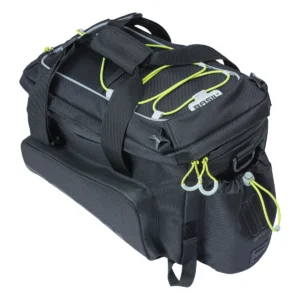 Bagagedragertas Basil Miles XL Pro 9-36 liter - black lime