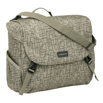 Enkele fietstas New Looxs Mondi Joy Single 18,5 liter 36 x 16 x 32 cm - ivy walnut