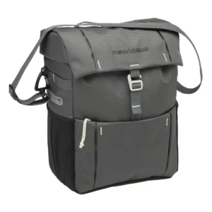 Enkele fietstas New Looxs Vigo Single 18,5 liter 31 x 15 x 40 cm - grijs