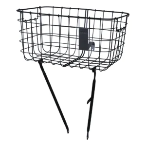 Fietsmand Basil Robin 27 liter 47 x 31 x 25 cm - zwart