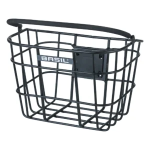 Fietsmand Basil Bremen Alu KF 28 x 37 x 26 cm - zwart
