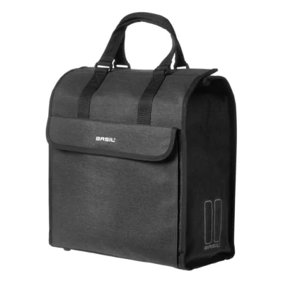 Fietstas Basil Mira 17 liter 36 x 16 x 37 liter - zwart