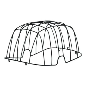 Draadkoepel voor hondenfietsmand Basil Buddy Space Frame 43,5 x 30 x 24,5cm - zwart