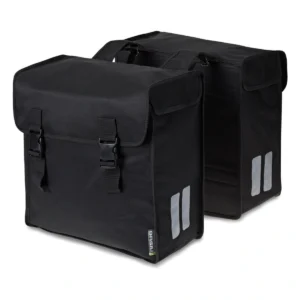 Dubbele fietstas Basil Mara -3XL 52 liter 39 x 18 x 35 cm - zwart