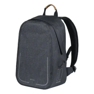 Fietsrugzak Basil Urban Dry Backpack 18 liter 27 x 16 x 45 cm - grijs