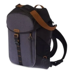 Fietsschoudertas Basil Miles Daypack 16 liter 33 x 17 x 41 cm - zwart/grijs
