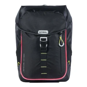 Fietsrugzak Basil Miles Daypack Nordlicht 17 liter 31 x 17 x 44 cm - zwart