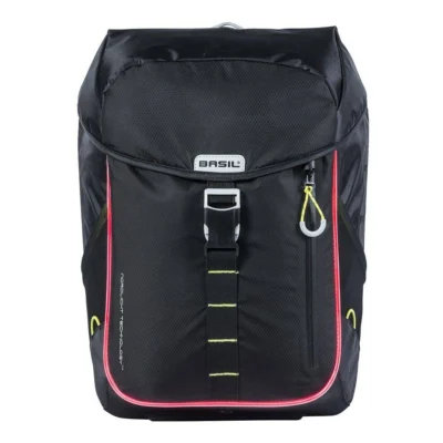 Fietsrugzak Basil Miles Daypack Nordlicht 17 liter 31 x 17 x 44 cm - zwart