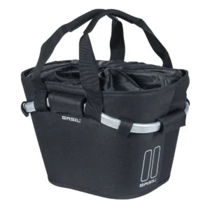 Fietsmand Basil Classic Carry All Front 15 liter 28 x 37 x 25 cm - zwart