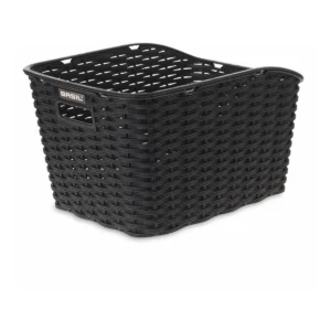 Fietsmand Basil Weave WP 43 x 32 x 25 cm - zwart