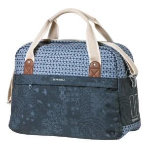 Fietstas Basil Bohème Carry All 18 liter 44 x 17 x 31 cm - blauw