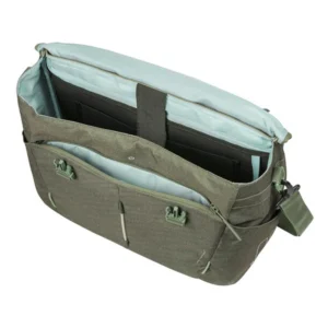Laptoptas Basil B-Safe Commuter Nordlicht 17 liter 41 x 14 x 32 cm - olijf groen