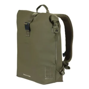 Fietsrugzak Basil SoHo Nordlicht 17 liter 31 x 14 x 37 cm - mosgroen