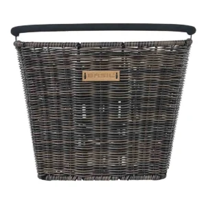 Fietsmand Basil Bremen Rattan Look KF 27 x 35 x 29 cm - nature brown