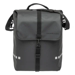 Fietstas New Looxs Odense 17,5 liter 32 x 16 x 38 cm - zwart