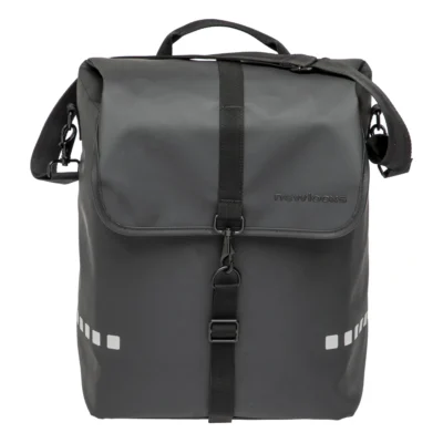 Fietstas New Looxs Odense 17,5 liter 32 x 16 x 38 cm - zwart