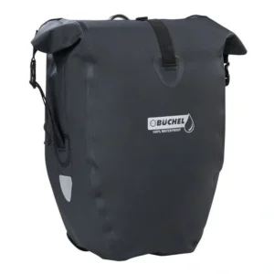 Fietstas Büchel 100% waterdicht 25,4 liter - zwart