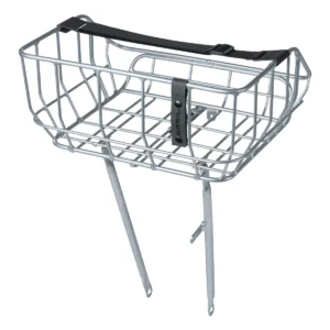 Fietsmand Basil Portland Front 25 liter 43 x 36 x 22 cm - chroom