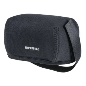 Universele neopreen hoes Basil voor aansluitpunt bagagedrageraccu - zwart