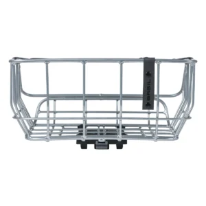 Fietsmand Basil Portland Rear MIK 25 liter 43 x 36 x 22 cm - chroom