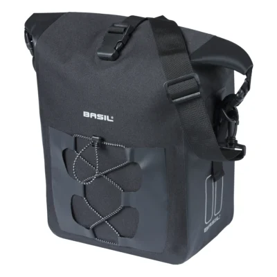 Fietstas Basil Navigator Waterproof M 12-15 liter 25 x 14 x 34 cm - zwart