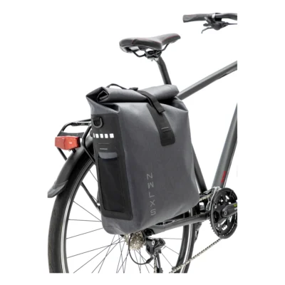 Fietstas New Looxs Varo Single 20 liter 28 x 43 x 17 cm - grijs