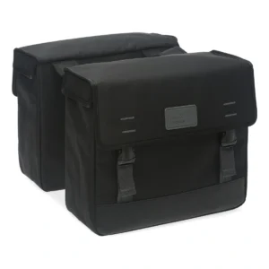 Dubbele fietstas New Looxs Origin Double 39 liter 35 x 33 x 15 cm - zwart