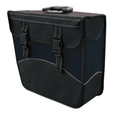 Fietstas rechts Greenlands Single 20 liter 37 x 33 x 14 cm - zwart