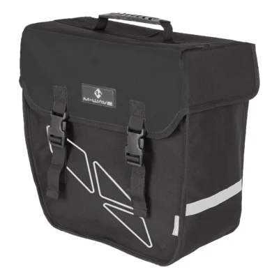 Enkele fietstas links M-Wave Amsterdam - 18 liter - zwart