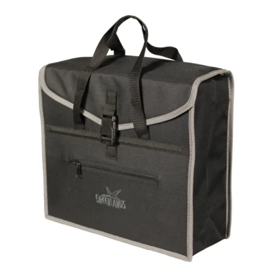 Fietstas Greenlands City Shopper 20 liter 37 x 33 x 14 cm - zwart