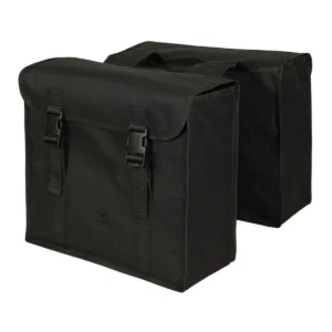 Dubbele fietstas Greenlands 34 liter 37 x 33 x 14cm (2x) - zwart / zwart