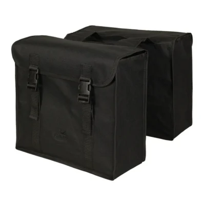 Dubbele fietstas Greenlands 34 liter 37 x 33 x 14cm (2x) - zwart / zwart
