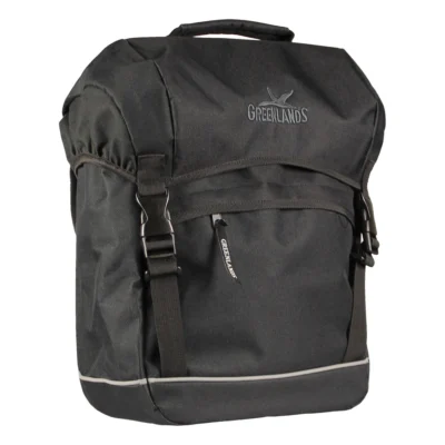 Enkele fietstas Greenlands Travel 25 liter 32 x 42 x 19 cm - zwart