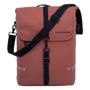 Fietstas New Looxs Odense Single 17,5 liter 32 x 16 x 38 cm - rust