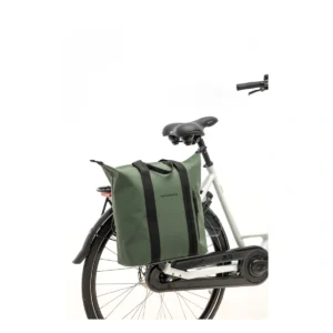 Fietstas New Looxs Odense Kota 24 liter 45 x 18 x 36 cm - groen