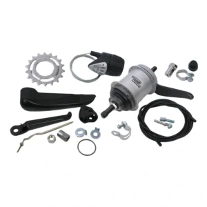 Versnellingsnaaf 3 speed Sturmey Archer AWC terugtraprem - compleet met versteller