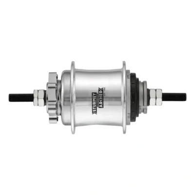 Achternaaf 2 speed Sturmey Archer automatic A2K GTS - zilver