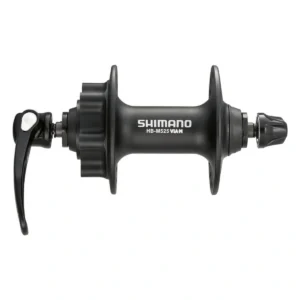 Voornaaf Shimano FH-M525 - 36 gaats 6 bouts remschijfbevestiging - zwart