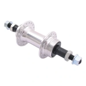 Achternaaf Sunrace HBM45 voor 7 speed freewheel - 36 gaats met vaste as - zilver