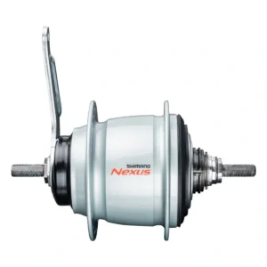 Versnellingsnaaf Shimano Nexus 8 SG-C6001 voor terugtraprem - 36 gaats - zilver