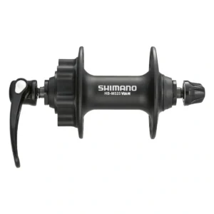 Voornaaf Shimano FH-M525 - 32 gaats - 6 bouts remschijfbevestiging - zwart
