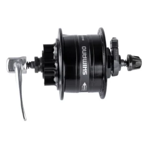 Dynamonaaf 32 gaats Shimano HD-3D32 3 Watt - voor 6-bouts remschijf - snelspanner - zwart