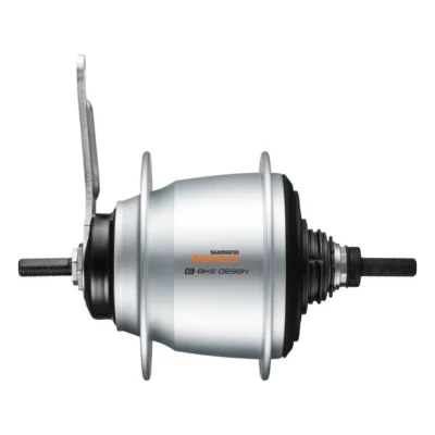 Versnellingsnaaf Shimano Nexus 5 SG-C7000-5 met terugtraprem - 36 gaats - zilver