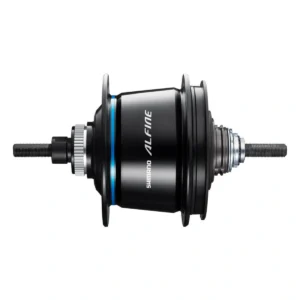 Versnellingsnaaf 8 speed Shimano Alfine Di2 SG-S7051 voor schijfrem - 36 gaats - zwart