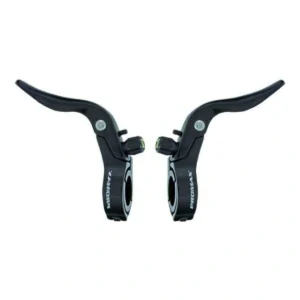 Remgreepset Promax Cycle Cross aluminium - zwart