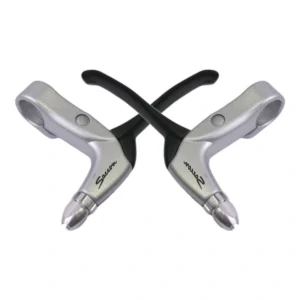 Remgreepset Saccon voor rollerbrake - 4 vingers - satijn / mat zwart