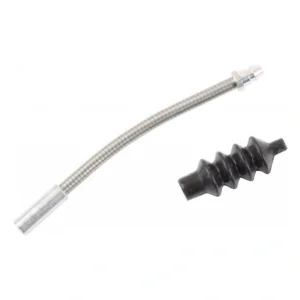 Flexibele V-brake kabelpijpje Elvedes met rubber Ø5.0 mm -  Per stuk