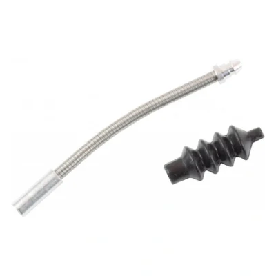 Flexibele V-brake kabelpijpje Elvedes met rubber Ø5.0 mm -  Per stuk