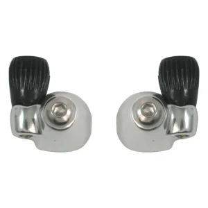 Down-tube kabelstopper Sunrace SP131 - links en rechts - zilver (1 set)