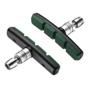 Remblokken Marwi - V-Brake 75mm - E-Bike - (1 Paar) - Zwart / groen